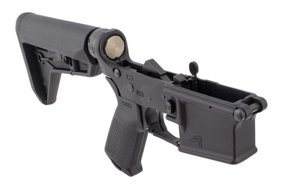 Aero Precision AR15 complete lower receiver with Magpul MOE stock